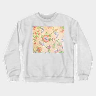 Floral background Crewneck Sweatshirt
